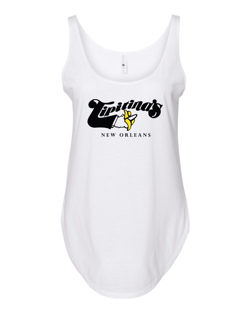 Ladies Logo Tank Top - White