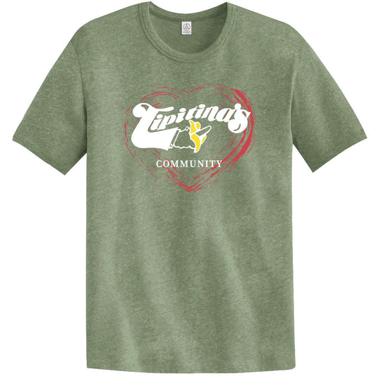 Tipitina's COMMUNITY Unisex Vintage Eco-Jersey Tee